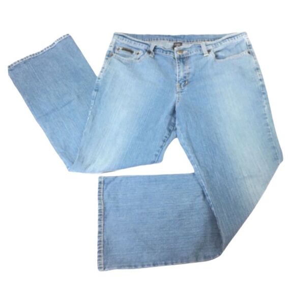 New York & Co. Denim Jeans Size 14 Petite - Picture 1 of 6
